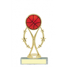 Trophies - #Basketball Vertical Star Riser A Style Trophy